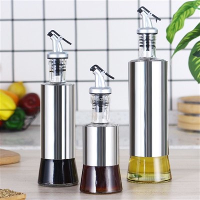 Glass Olive Oil Bottle